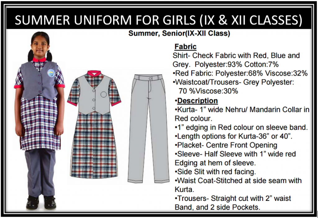 Kendriya Vidyalaya Class 3 Uniform | KV Standard 3 to 8 Girls Uniform | KV  Class1 to Class 2 Uniform - YouTube