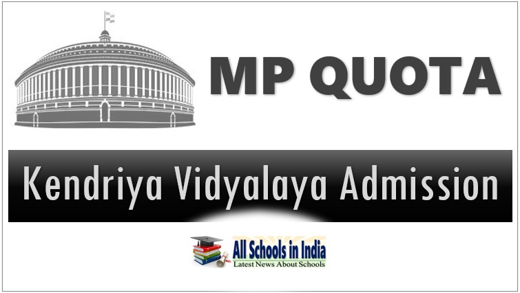KV Admission 2020-21 Under MP Quota Order Letter with Coupon Number