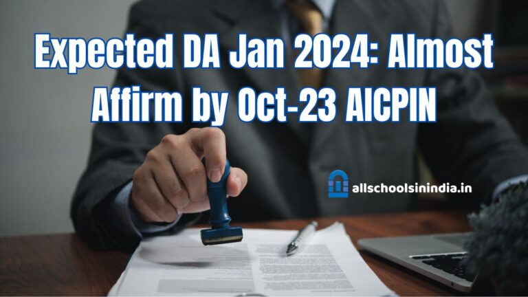 Expected DA Jan 2024 Almost Affirm by Oct-23 AICPIN