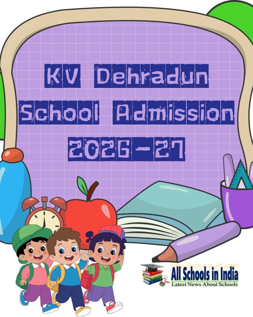 KV Dehradun Admission 2026-27