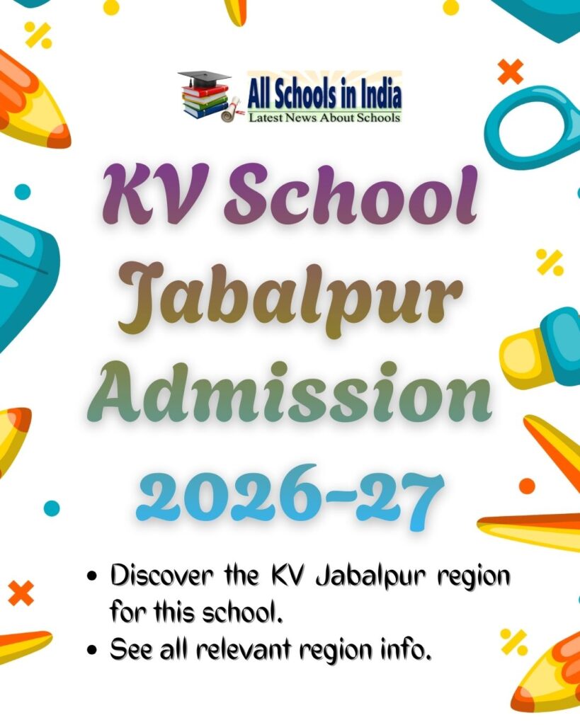 KV Jabalpur Admission 2026-27