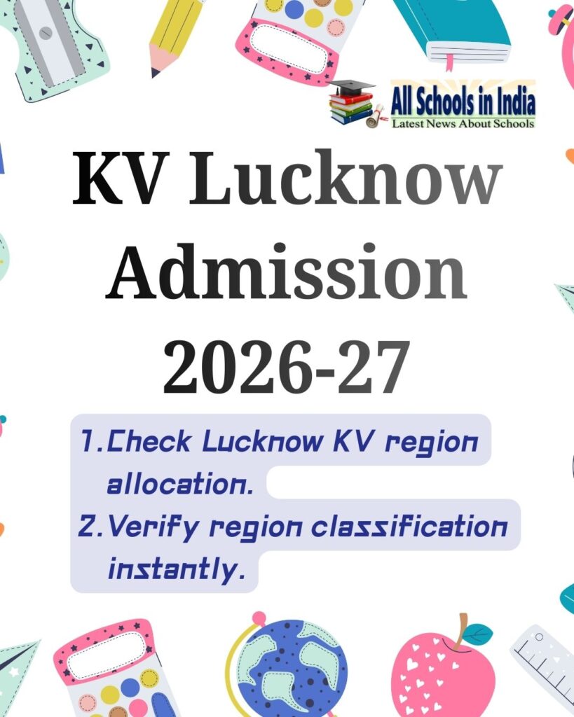 KV Lucknow Admission 2026-27