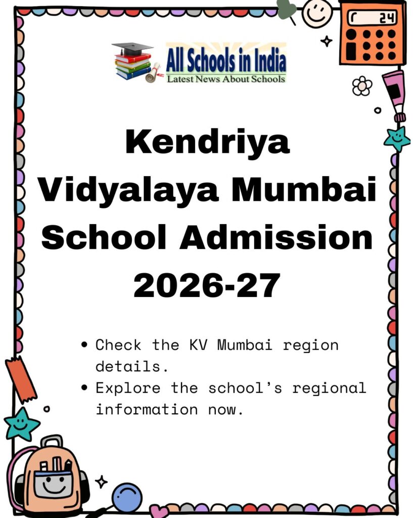 KV School Mumbai Admission 2026-27